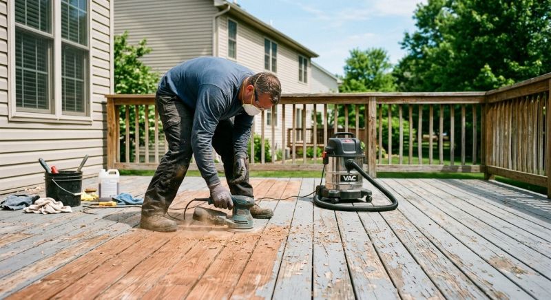 Deck Painting Service